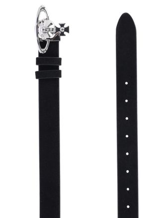 Vivienne Westwood Womens Belts Black Calf Leather