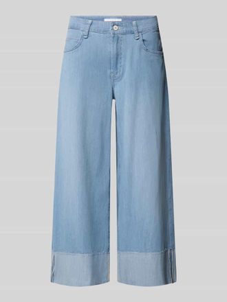 M.A.C Cropped Jeans mit weitem Bein Modell NEVADA in Hellblau, Gr&ouml;&szlig;e 36