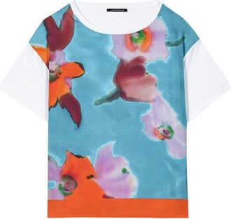 Luisa Cerano Tops, Dames, Veelkleurig, S, T-Shirt