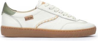 Pikolinos Lanzarote Veterschoenen - Dames - Sneakers - Wit - 38 EU - Leer - Schoenen