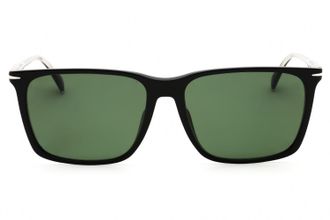 David Beckham DB1145GS Rectangular Sunglasses - Black
