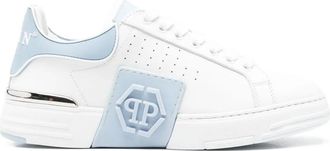 Philipp Plein Leren sneakers - Wit