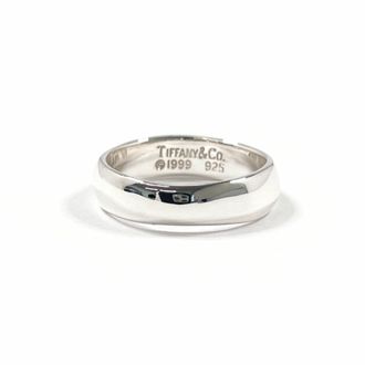 Tiffany & Co. Silver Silver 925 Band Ring (Pre-Owned)