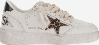 Golden Goose White Lace Up Sneakers