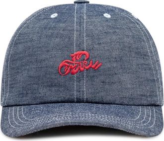 Marni Embroidered Logo Cap - Heren - Petten - Blauw - S - Katoen - Accessoires