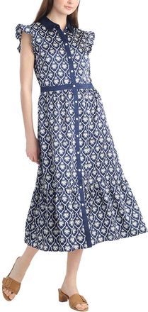 Draper James Emmylou Sleeveless Midi Shirtdress