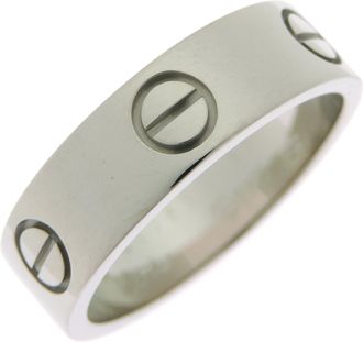 Cartier White Gold (18K) Band Ring (Pre-Owned)