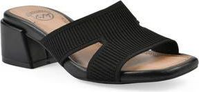 White Mountain Milled Sandal in Black Fabric at Nordstrom Rack, Size 8.5