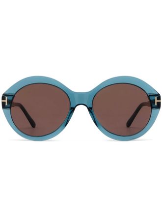 Tom Ford Eyewear Seraphina zonnebril - Blauw