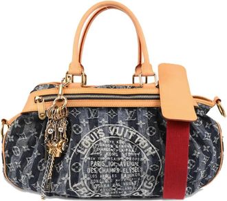 Louis Vuitton Borsa tote Cabas Raye GM 2006 - Blu