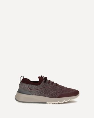 Brunello Cucinelli Sneakers runners in maglia di cotone techno Man 41
