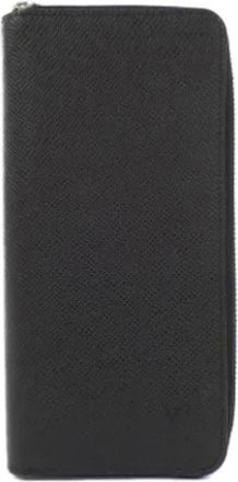 Louis Vuitton Pre-owned Wallets, male, Black, Size: ONE SIZE Pre-owned Long wallet (bi-fold)