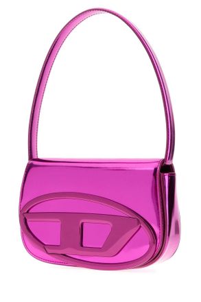 Diesel Womens Fuchsia Leather 1dr Shoulder Bag T5007 Borse A Mano