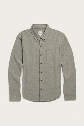 Bridge & Burn Sutton Slim Shirt in Olive Twill at Nordstrom, Size Xx-Large