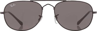 Ray-Ban Ray Ban BAIN BRIDGE Dark Grey Pilot Unisex Sunglasses RB3735 002/B1 57