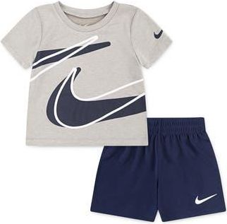 Nike Kids Dri-FIT T-Shirt & Shorts Set in Midnight Navy at Nordstrom Rack, Size 2T