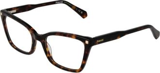 Polaroid Bruine Cat Eye Optische Monturen - Dames - Brillen - Bruin - ONE Size - Accessoires