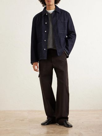 Jil Sander Denim Blouson Jacket