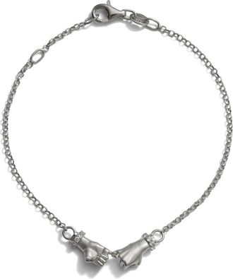 Awe Inspired Pinky Promise Bracelet in 925 Sterling Silver at Nordstrom