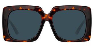 Linda Farrow SIERRA LFL1346 C3 Womens Sunglasses Tortoiseshell Size 61