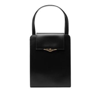Cartier Pre-owned Handbag - Dames - Vintage Handtas - Zwart - ONE Size - Leer - Vintage