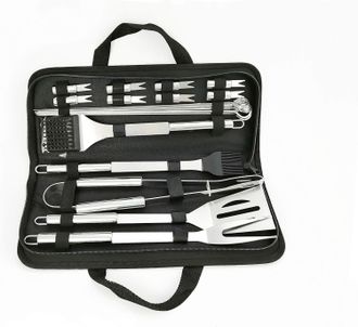 OEM Juego De Utensilios Para Barbacoa De Acero Inoxidable (juego De 20 Piezas)