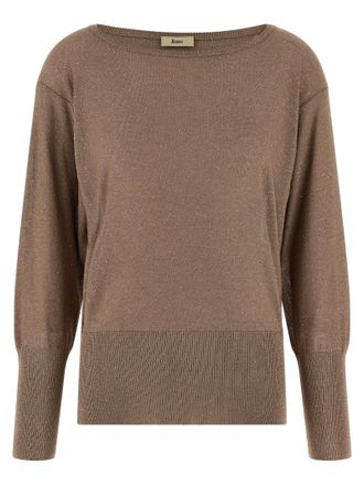 Herno Brown Viscose Womens Cardigan