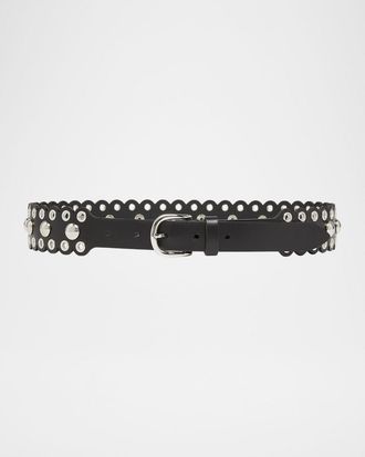 Isabel Marant Studded Leather Belt