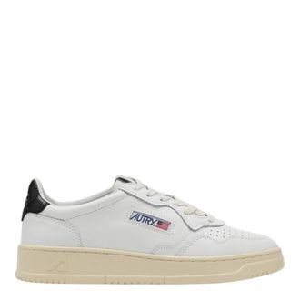 Autry Medalist Low - Heren - Sneakers - Wit - 41 EU - Katoen - Schoenen