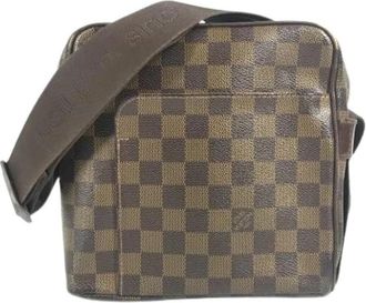 Louis Vuitton Pre-owned Vintage Damier Pochette - unisex - Vintage Schoudertas - Bruin - ONE Size - Vintage