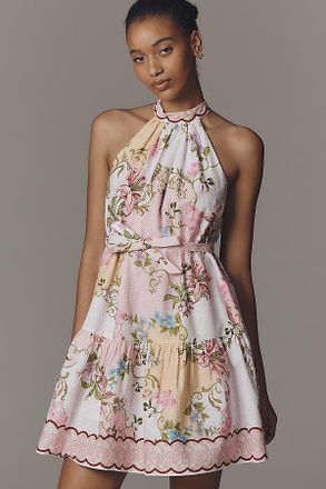 Celina Moon Nawari Cotton Mini Dress