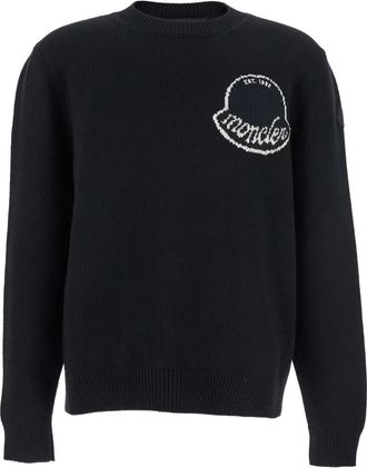 Moncler Maglione girocollo - Nero