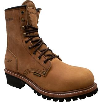 Adtec 9 Waterproof Logger Boots in Brown at Nordstrom, Size 12