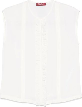 Max Mara Blusa Matilde - Bianco