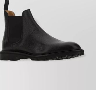 Crockett & Jones leather chelsea ankle boots