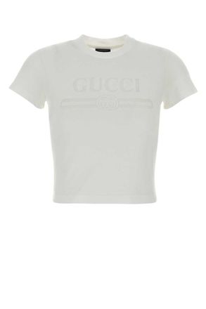 Gucci White Logo T-Shirt