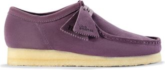 Clarks Originals Mens Wallabee 26183759, Plum Suede, 11