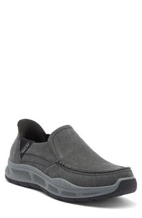 Skechers Swift-Fit Slip-On Sneaker in Washed Black at Nordstrom Rack, Size 11