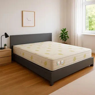 Baldiflex Baldiflex - Materasso Memory Foam 25 Cm Duck Con Fodera Aloe Vera Matrimoniale Misura 160x200 Cm