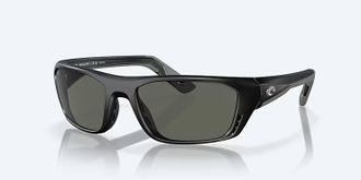 Costa Unisex Whitetip Pro Polarized Sunglasses In Matte Black Gray