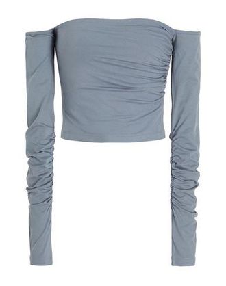 8 by YOOX VISCOSE OFF-SHOULDER TOP