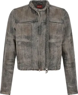 Diesel Cotton blue Mens Jacket