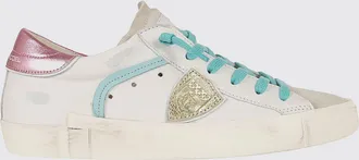 Philippe Model Sneakers Prsx in pelle used e cavallino animalier