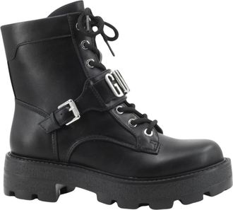 Guess Yanzy Veterlaars - Dames - Veterlaarzen - Zwart - 38 EU - Schoenen