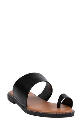 Good Choice Shoes Florence Toe Loop Sandal in Black at Nordstrom Rack, Size 9.5