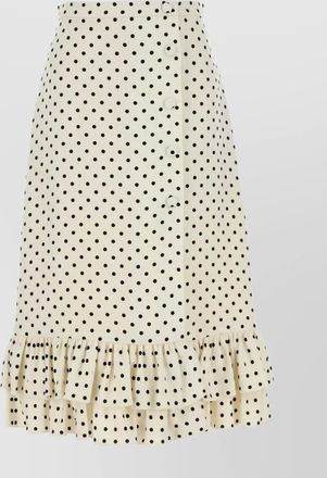 Valentino Garavani printed high-rise skirt
