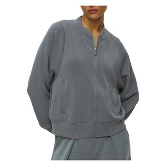 Deha Deha, Dames, Sweatshirts & Hoodies, Grijs, Maat: XS