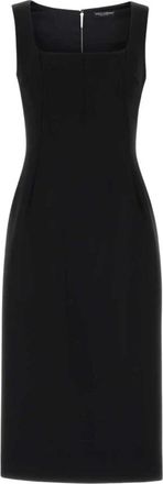 Dolce & Gabbana Abito - Dames - Casual kleedjes - Zwart - M - Kleedjes