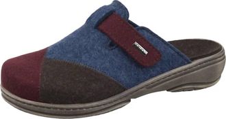 Fidelio Womens Allie Wool Clog In Blue Jean Patch