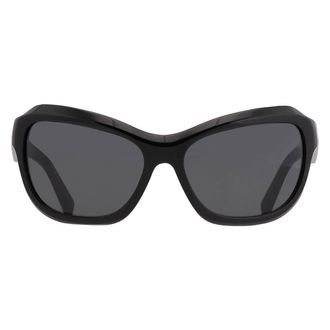 Prada Dark Grey Butterfly Ladies Sunglasses PR A27S 16K5S0 62